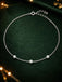 Silver Falak Pearl Anklet Payal (Single)