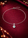 Silver Evil Eye Anklet Payal (Single)