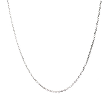 Silver Link Chain Necklace in 18 24 inches