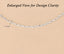 Silver Link Chain Necklace in 18 24 inches