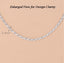 Silver Rope Chain Necklace in 24 inches