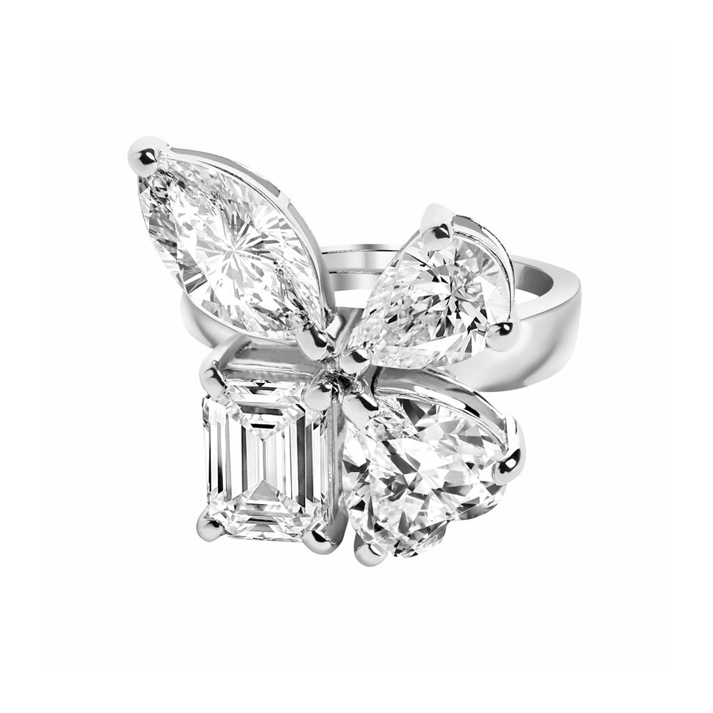 Silver Statement Cocktail Ring