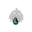 Silver Prisha Cocktail Ring
