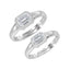 Silver Zorven Couple Ring