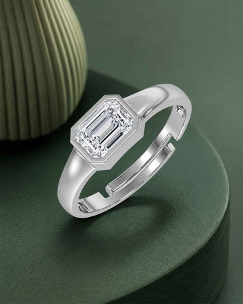 Silver Zorven Men Ring