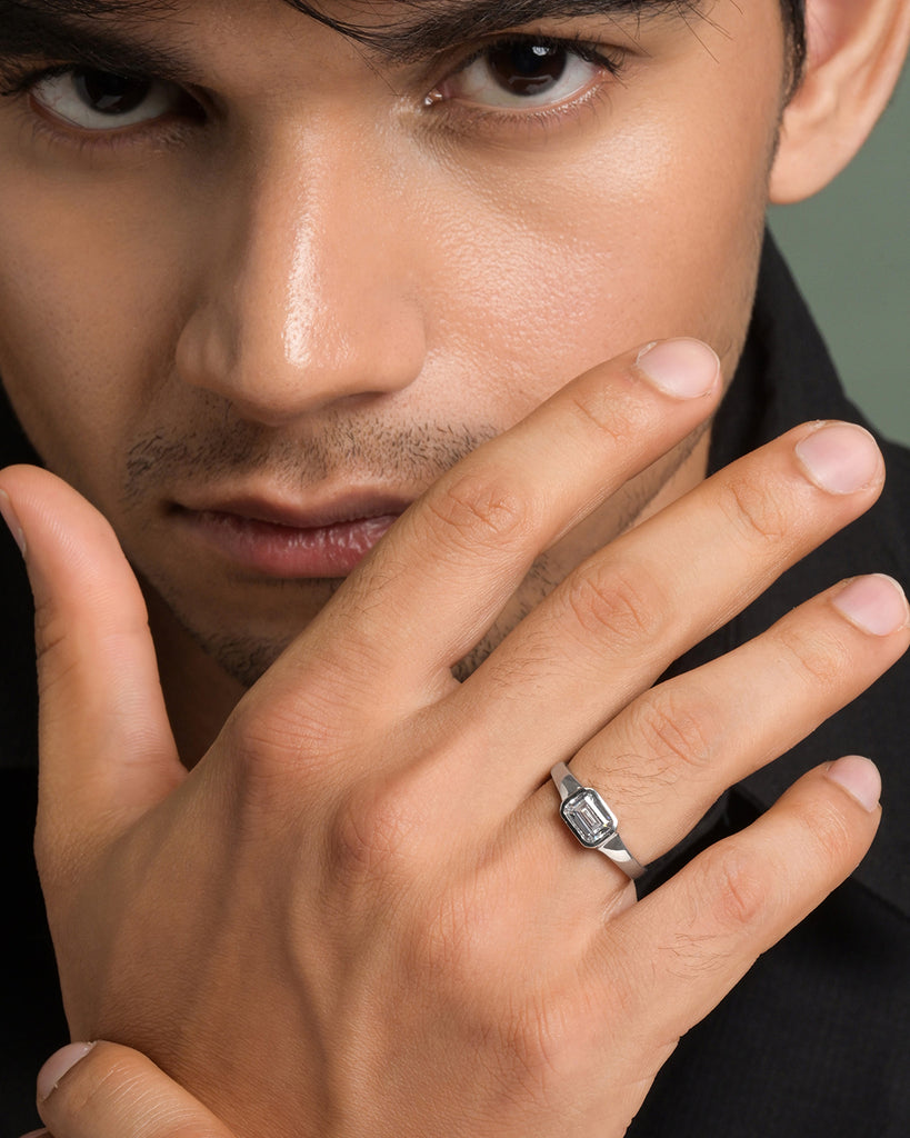 Silver Zorven Men Ring