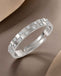 Silver Chessboard Ring