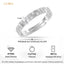 Silver Chessboard Ring