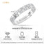 Silver Chessboard Men Ring