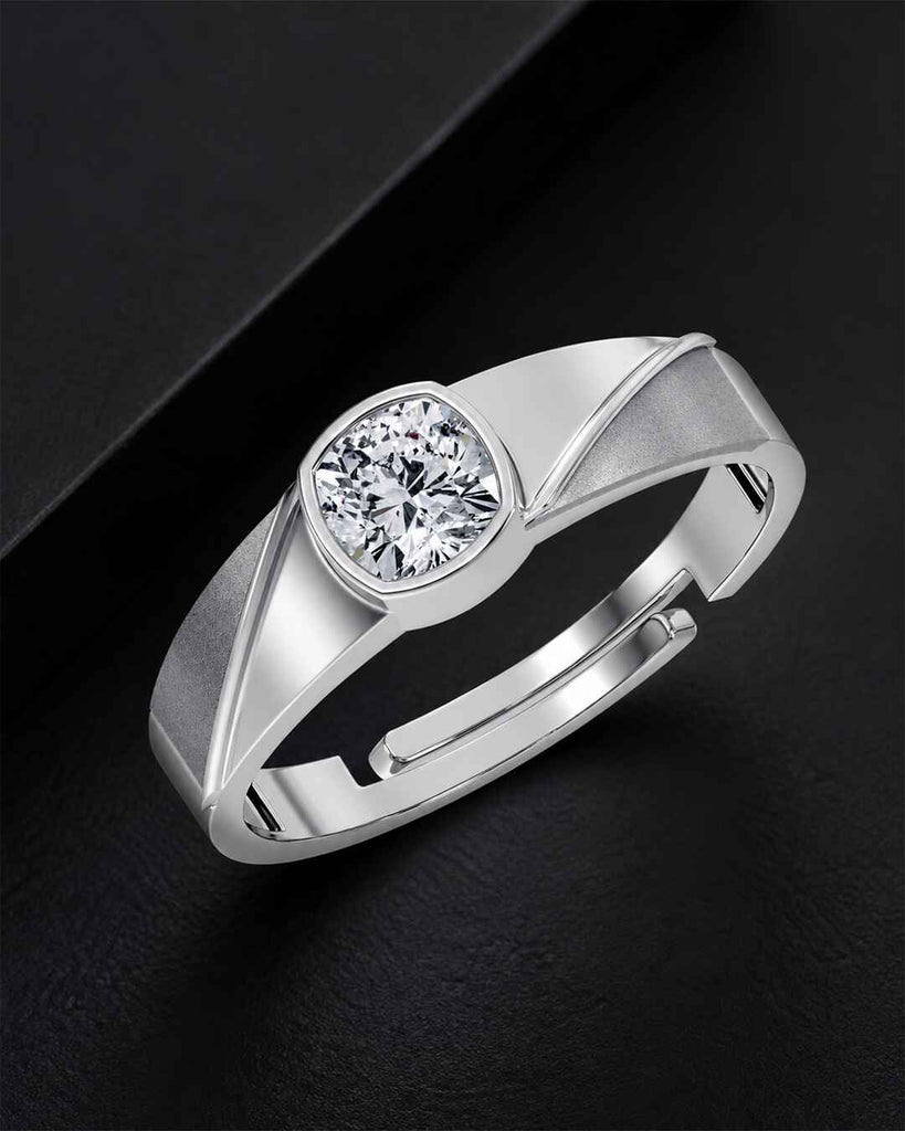 Silver Elron Men Ring