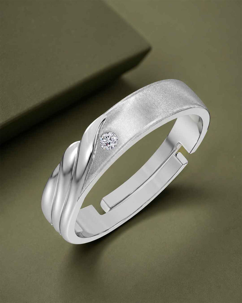 Silver Rovan Men Ring
