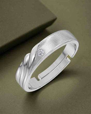 Silver Rovan Men Ring