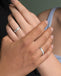 Silver Elvara Couple Ring