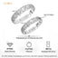 Silver Elvara Couple Ring