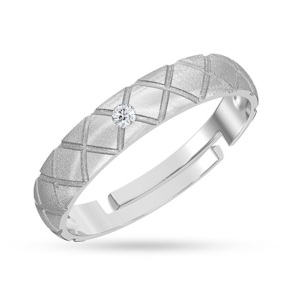 Silver Elvara Men Ring