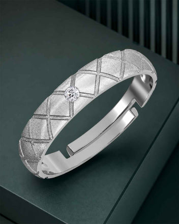 Silver Elvara Men Ring