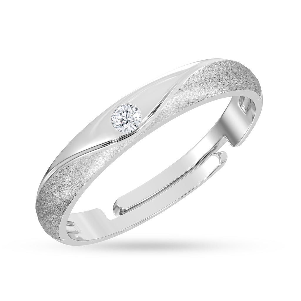 Silver Zyelle Men Ring