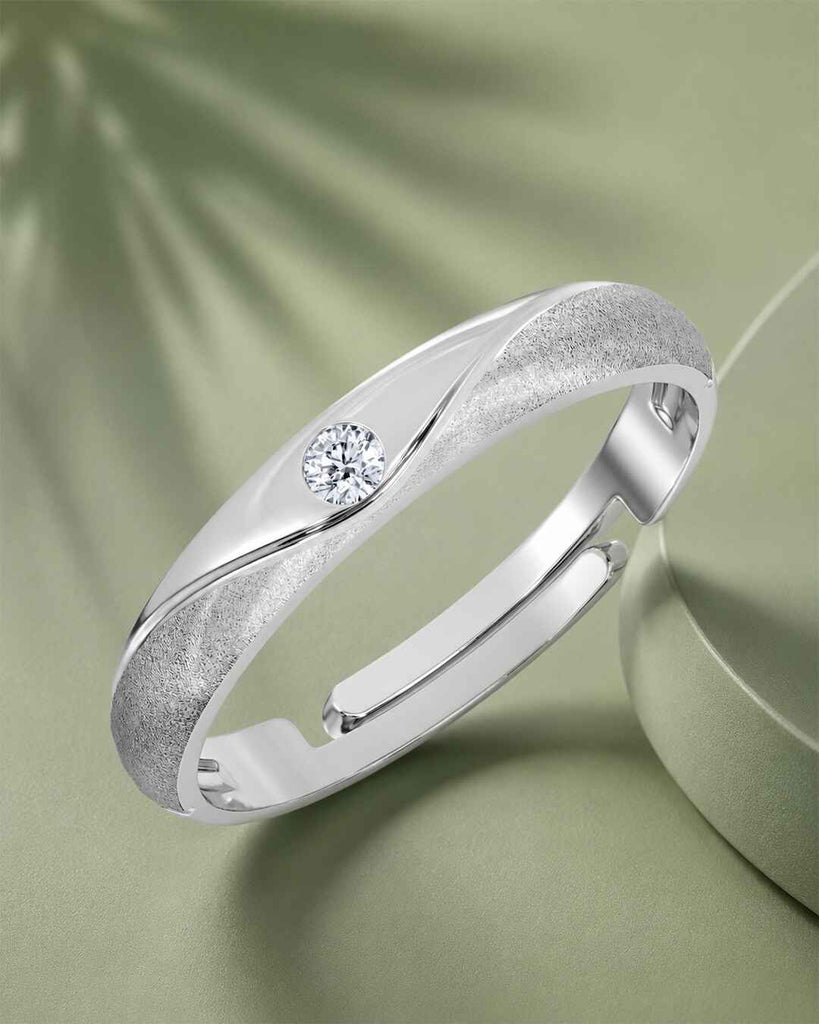 Silver Zyelle Men Ring