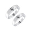 Silver Heart Couple Band