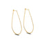 Silver Aiwa Hoop Earrings