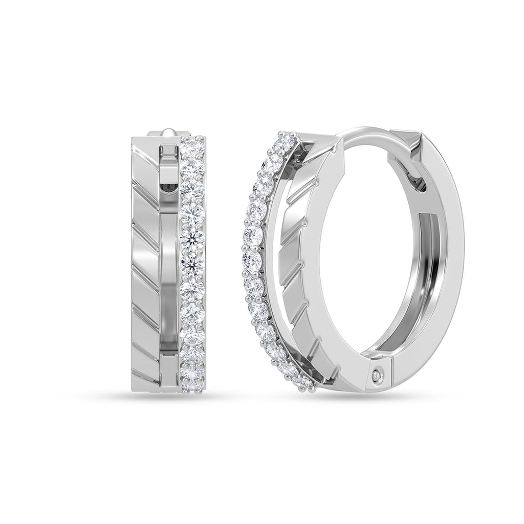 Silver Virelle Hoop Bali Earrings