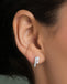 Silver Seraphina Hoop Bali Earrings