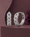 Silver Evelina Hoop Bali Earrings
