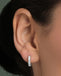 Silver Lunelle Hoop Bali Earrings