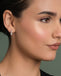 Silver Amara Hoop Bali Earrings