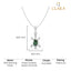 Silver Good Luck Tortoise Turtle Men Pendant Necklace with Chain or without Chain