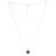 Silver Black Onyx Men Pendant Necklace with Chain or without Chain