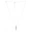 Silver Benicio Men Pendant Necklace with Chain or without Chain
