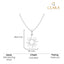 Silver Sun Men Pendant Necklace with Chain or without Chain