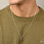 Silver Ek Onkar Religious Men Pendant Necklace with Chain or without Chain