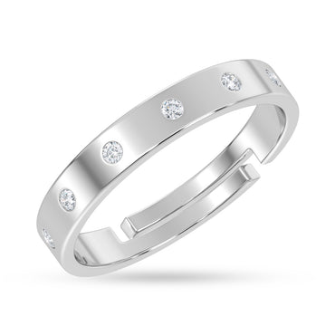 Silver Aurevia Band Ring