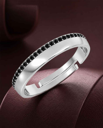 Silver Glint Ring
