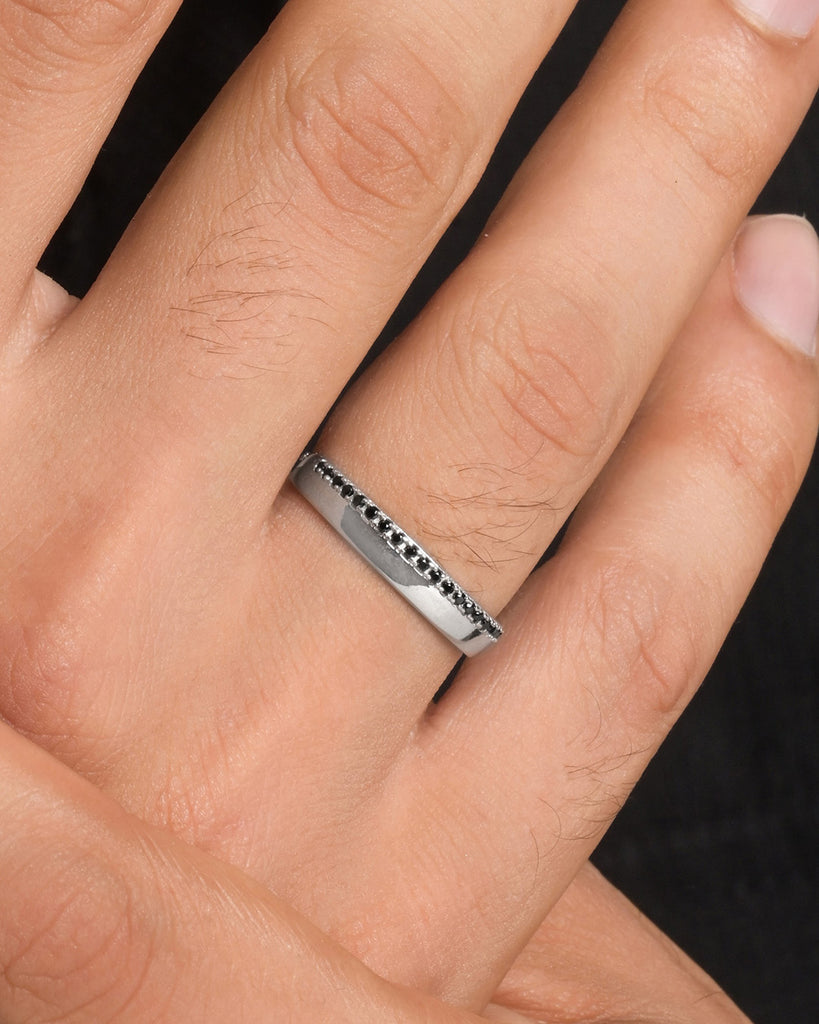 Silver Glint Ring