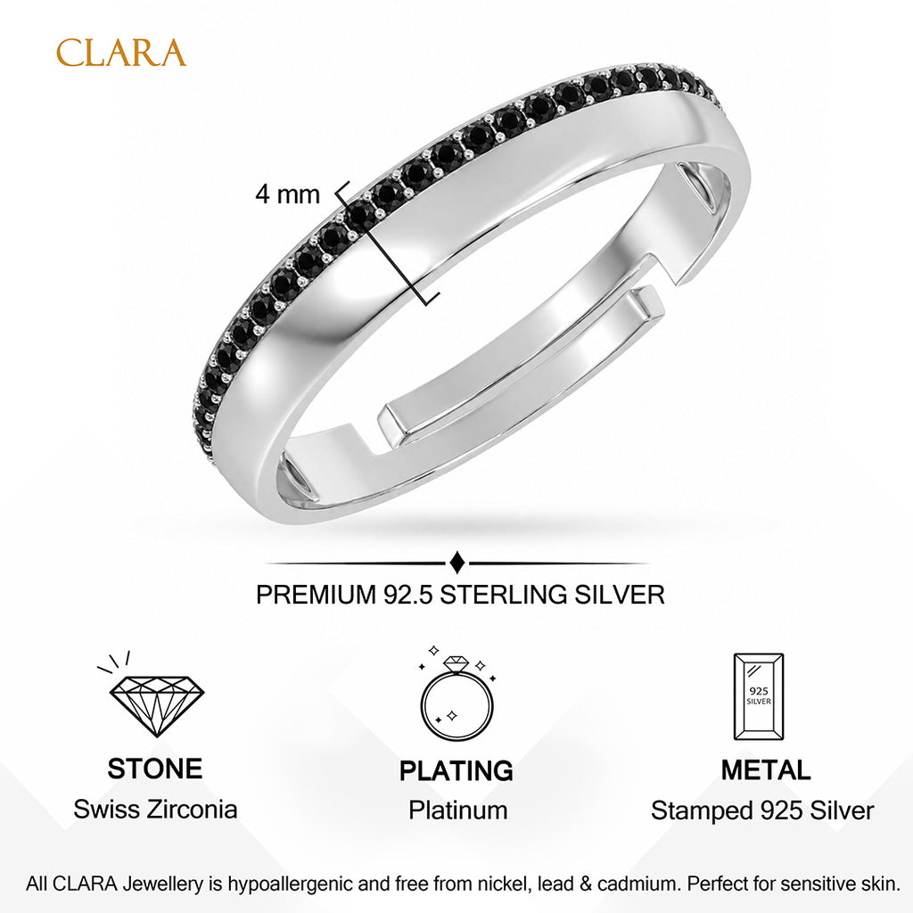 Silver Glint Ring