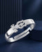 Silver Trishul Damru Ring