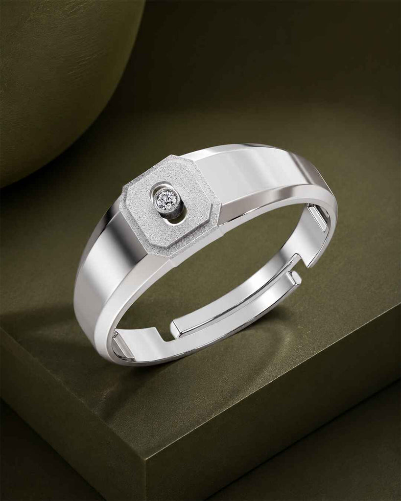 Silver Frame Ring