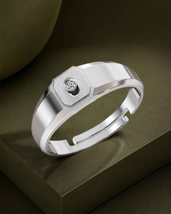 Silver Frame Ring