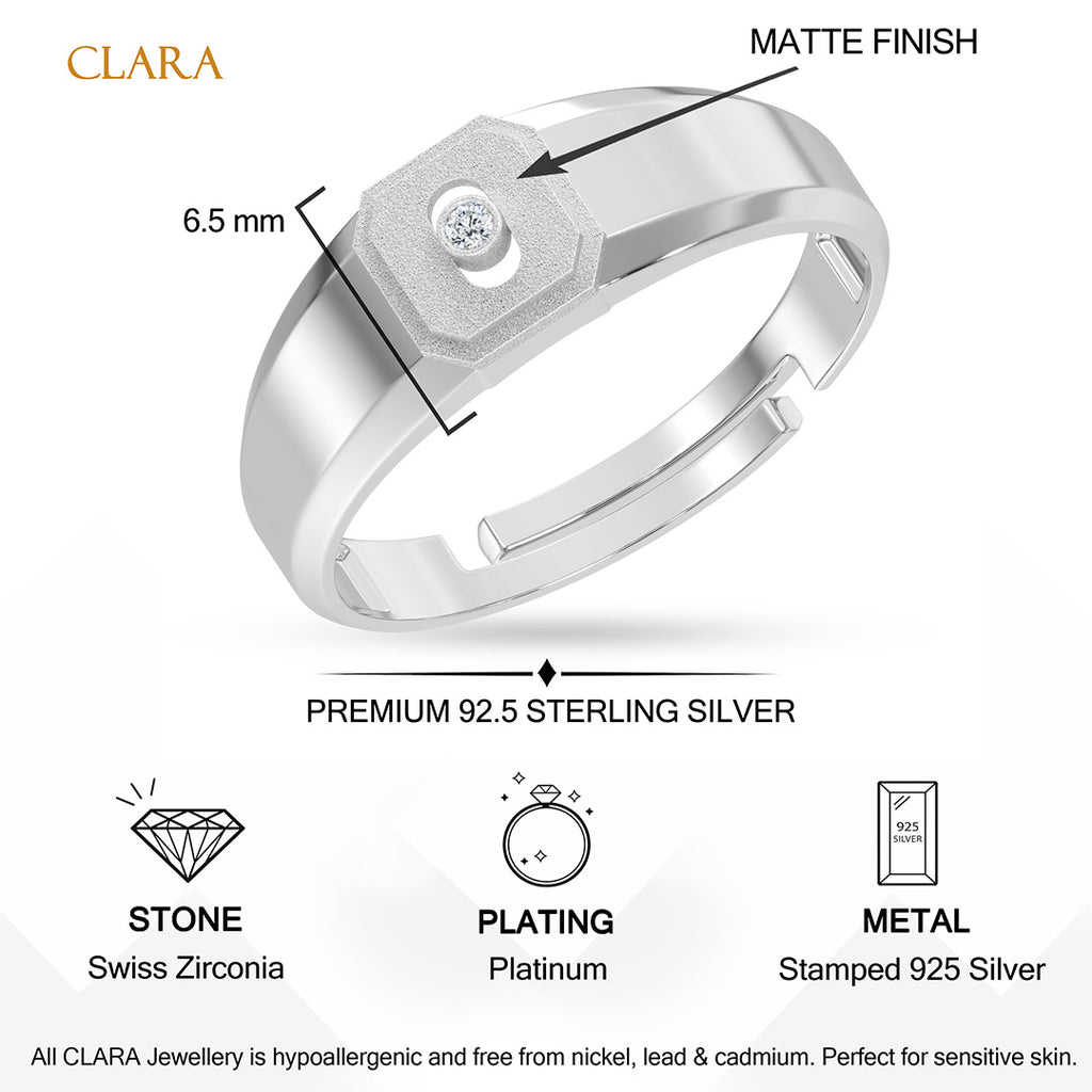 Silver Frame Ring