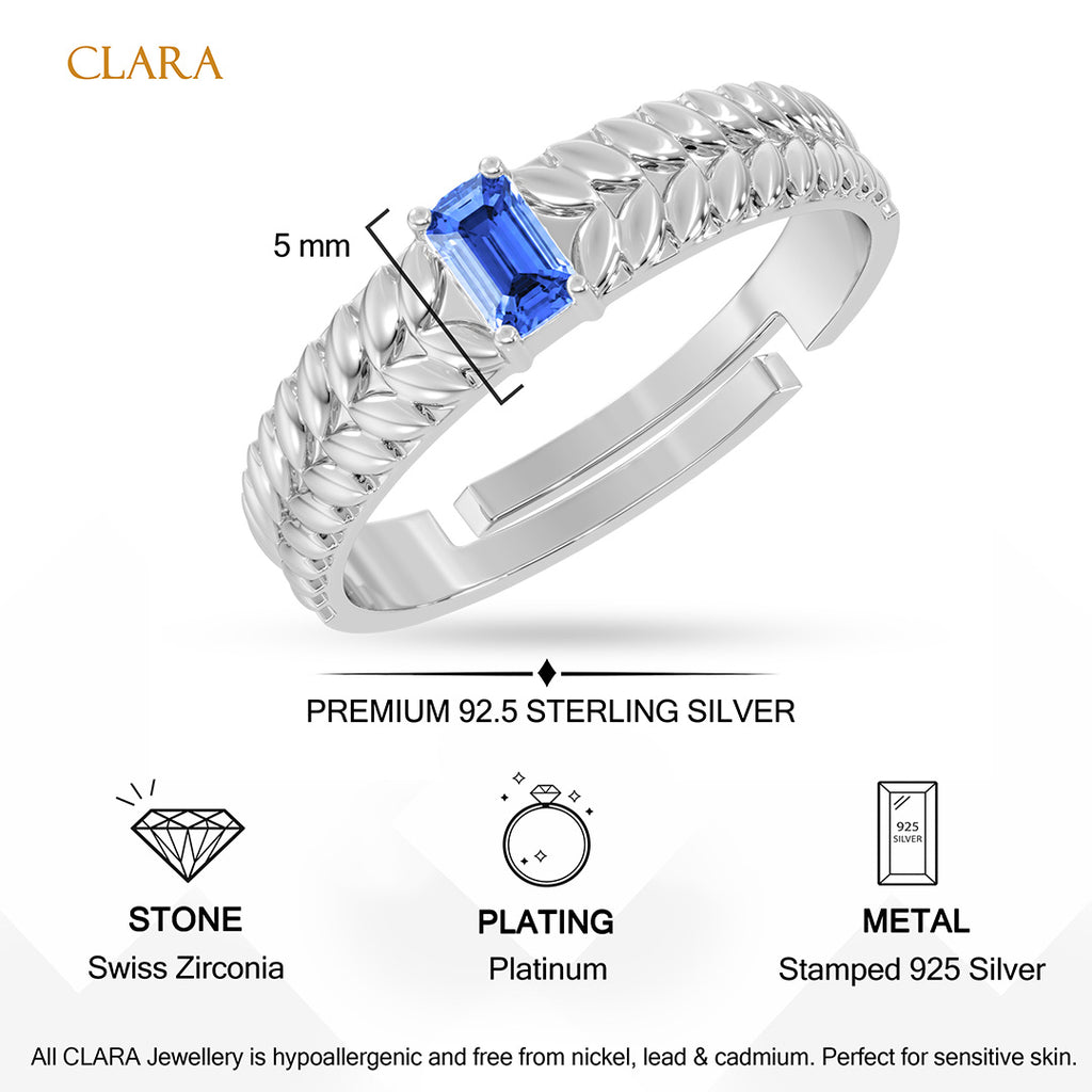 Silver Bluvera Ring