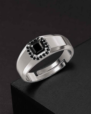 Silver Eclipse Ring