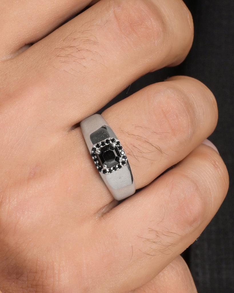 Silver Eclipse Ring