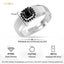 Silver Eclipse Ring