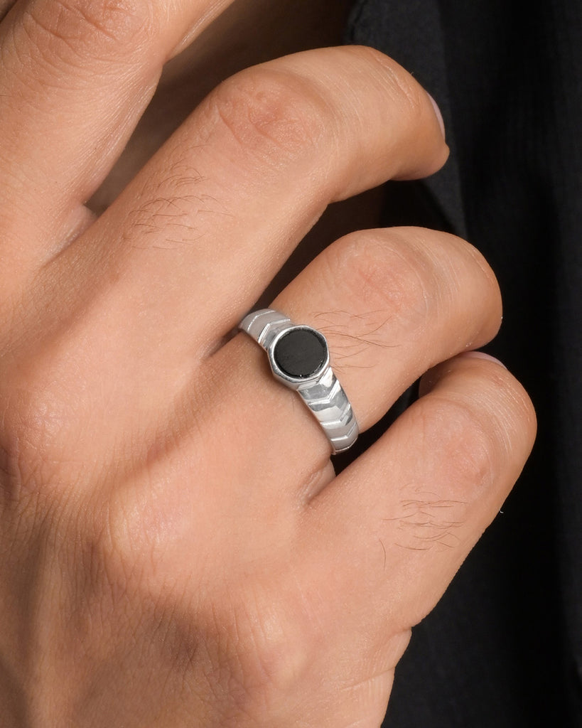 Silver Veloura Ring