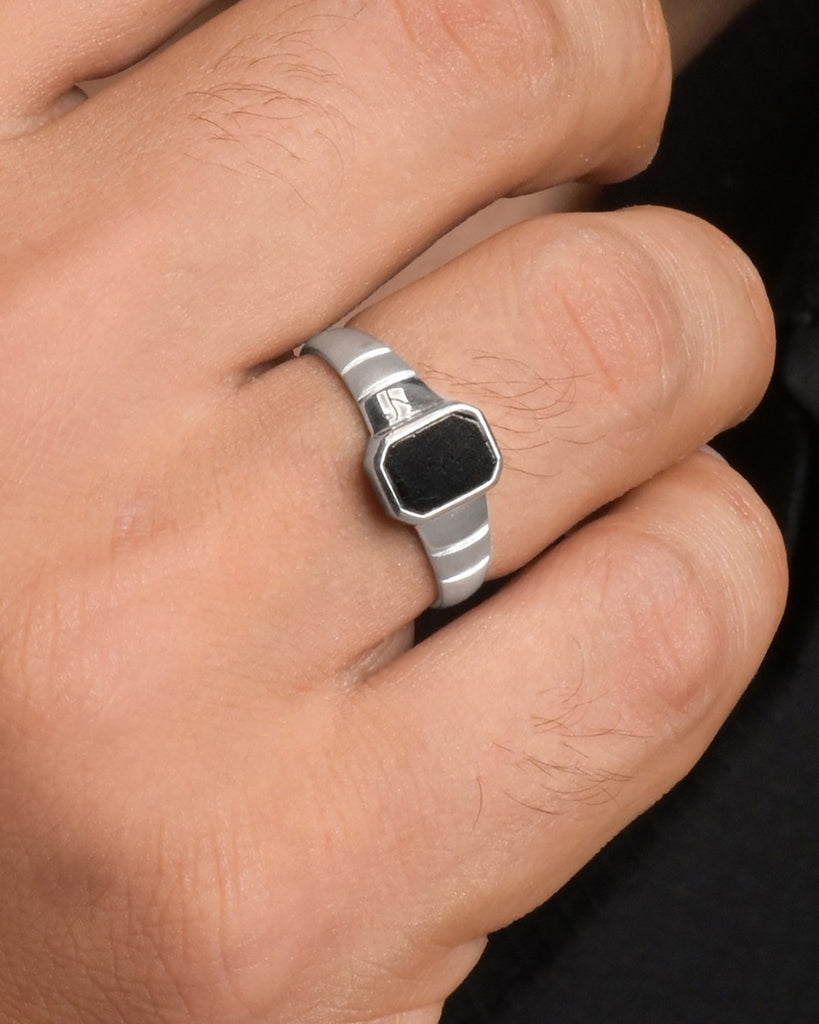 Silver Zayven Ring