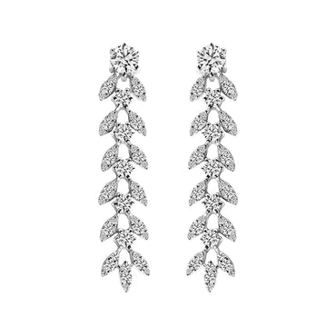 Clara 925 Sterling Silver Aiza Dangler Earrings
