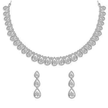 Clara 925 Sterling Silver Classic Necklace